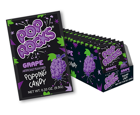 Pop Rocks Grape, 0.33oz 24ct Online Hot Sale