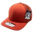 PB222-B.ORANGE CAMBRIDGE TRUCKER HAT Cheap