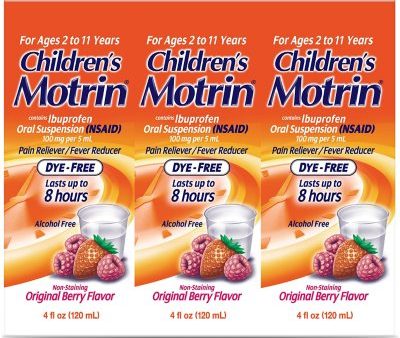 Children s Motrin Oral Suspension 3pk 4oz Online Hot Sale