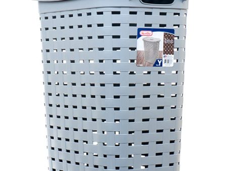 WHOLESALE STERILITE #1276 WEAVE LAUNDRY HAMPER CEMENT SOLD BY CASE Fashion