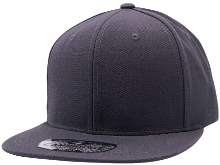 PB103 [CHARCOAL] WOOL BLEND SNAPBACK HATS Online