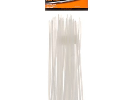 WHOLESALE KINGMAN CABLE TIE WHITE 7.8 X 50PCS WHITE SOLD BY CASE Cheap