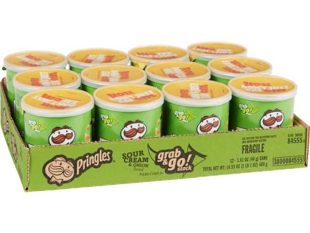 Pringles Chips Sour Cream & Onion, 1.41oz 2 12ct Cheap