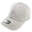 PB136V [LIGHT GREY] UNSTRUCTURED DISTRESSED VINTAGE COTTON TWILL DAD HAT Discount