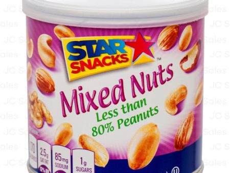 WHOLESALE STAR SNACKS MIXED NUTS 3.5 OZ SOLD BY CASE Online now