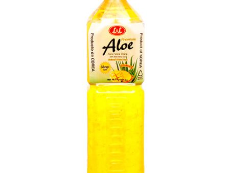 WHOLESALE L & L MANGO ALOE VERA DRINK 1.5 L SOLD BY CASE For Cheap