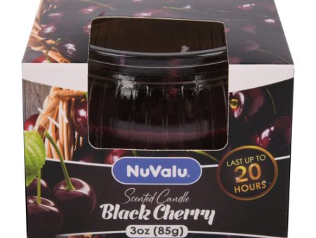 WHOLESALE NUVALU CANDLE TUMBLER 3 OZ BLACK CHERRY SOLD BY CASE Discount