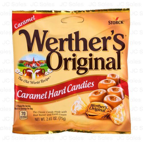 WHOLESALE WERTHER S HARD CANDIES 2.65 OZ SOLD BY CASE For Discount