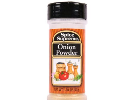 WHOLESALE SPICE SUPREME ONION POWDER 12   1.75 OZ SOLD BY CASE on Sale