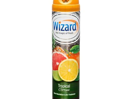 WHOLESALE WIZARD AIR FRESHENER TROPICAL CITRUS 10 OZ SOLD BY CASE Fashion