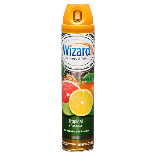 WHOLESALE WIZARD AIR FRESHENER TROPICAL CITRUS 10 OZ SOLD BY CASE Fashion