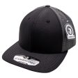 PB258 [BLACK CHARCOAL] PERFORATED SNAPBACK HATS Hot on Sale