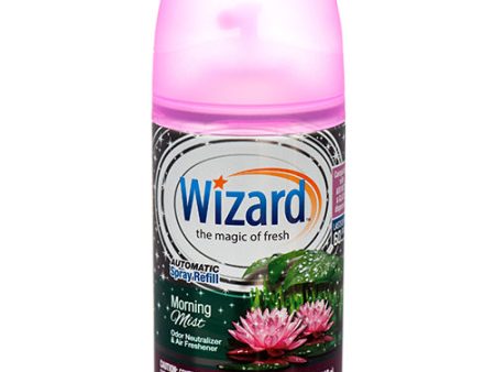 WHOLESALE WIZARD AUTOMATIC SPRAY REFILL MORNING MIST 5 OZ SOLD BY CASE Hot on Sale