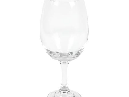 WHOLESALE GLASS WINE 10.5Z ROUND CLEAR#4340AL12 SOLD BY CASE For Sale