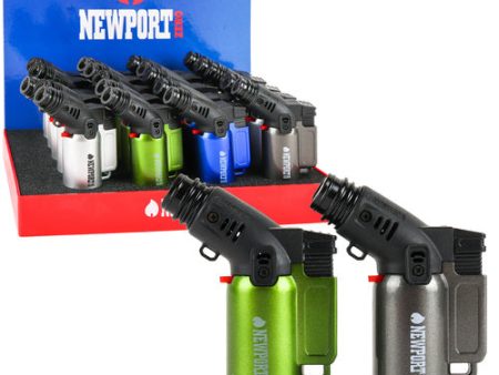 WHOLESALE TORCH LIGHTER MINI ASST COLOR 20PC DISPLAY SOLD BY CASE Hot on Sale