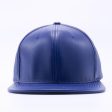 PB158 [ROYAL] LEATHER SNAPBACK HATS Supply