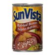 WHOLESALE SUN VISTA REFRIED BEANS 16 OZ SOLD BY CASE Online Sale