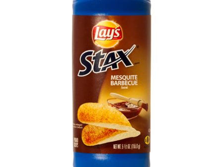 WHOLESALE LAY S STAX MESQUITE BBQ 5.5 OZ SOLD BY CASE on Sale