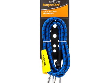 WHOLESALE KINGMAN BUNGEE CORD 47 W HOOKS SOLD BY CASE on Sale