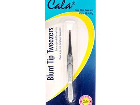 WHOLESALE TWEEZERS BLUNT TIP CALA# 70-711B SOLD BY CASE Sale