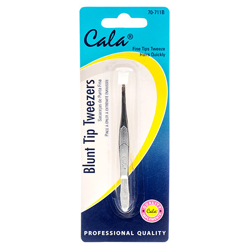 WHOLESALE TWEEZERS BLUNT TIP CALA# 70-711B SOLD BY CASE Sale