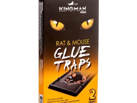 WHOLESALE KINGMAN PRIME MOUSE GLUE TRAP MEDIUM 2 PC SOLD BY CASE Sale