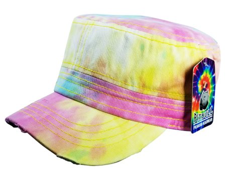 PB254T [MULTI] PLAIN TIE DYE CASTRO CAP on Sale