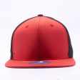 PB117 [RED BLACK] PERFORATED SNAPBACK HATS Online