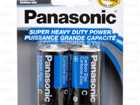 WHOLESALE BATTERY PANASONIC #C 2 PK SOLD BY CASE Online now