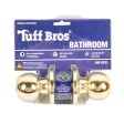 WHOLESALE TUFF BROS BATHROOM LOCK NO KEY #KW-36883GD SOLD BY CASE on Sale