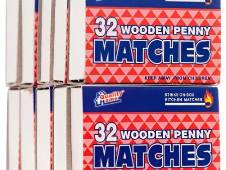 WHOLESALE QUALITY HOME MATCHES 32 CT 10 PK SOLD BY CASE Online