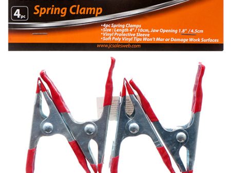 WHOLESALE KINGMAN SPRING CLAMP 4 4PC SOLD BY CASE on Sale