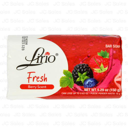 WHOLESALE LIRIO BAR SOAP BATH & SPA FRESH BERRY 150g SOLD BY CASE For Discount