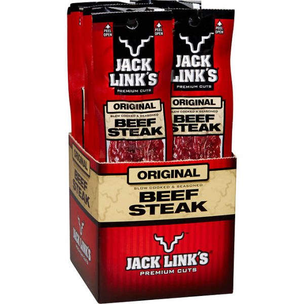 Jack Link s Beef Steak Stick Original, 1oz 12ct Online Hot Sale