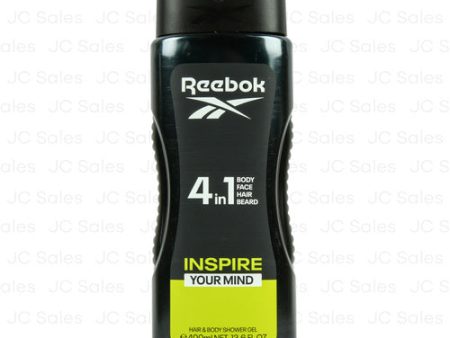 WHOLESALE REEBOK BODY SHOWER GEL INSPIRE MIND 400 ML SOLD BY CASE Online Sale