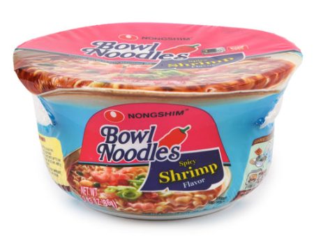 WHOLESALE NONGSHIM BOWL NOODLE 3.03 OZ SPICY SHRIMP SOLD BY CASE Online