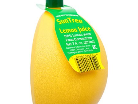 WHOLESALE LEMON JUICE IN PLASTIC 7 OZ SOLD BY CASE on Sale