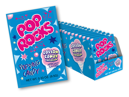 Pop Rocks Cotton Candy, 0.33oz 24ct Discount