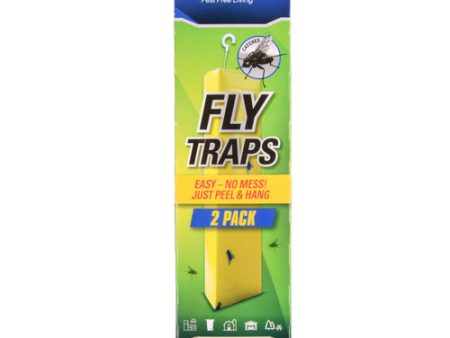 WHOLESALE PIC FLY TRAPS 2PC #FSTIK-2 SOLD BY CASE For Sale