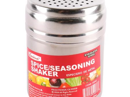 WHOLESALE SPICE & SEASONING SHAKER STAINLESS STEEL SOLD BY CASE Discount