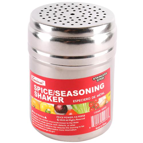 WHOLESALE SPICE & SEASONING SHAKER STAINLESS STEEL SOLD BY CASE Discount