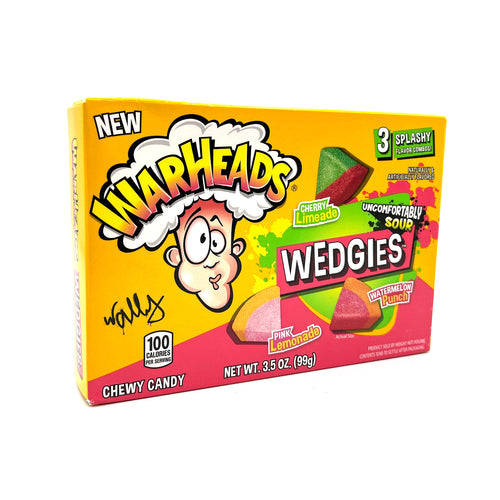 WHOLESALE WARHEAD WEDGIES 3.5 OZ SOLD BY CASE Supply