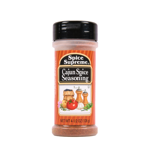 WHOLESALE SPICE SUPREME CAJUN SEASONING 12   4.5 OZ SOLD BY CASE Fashion