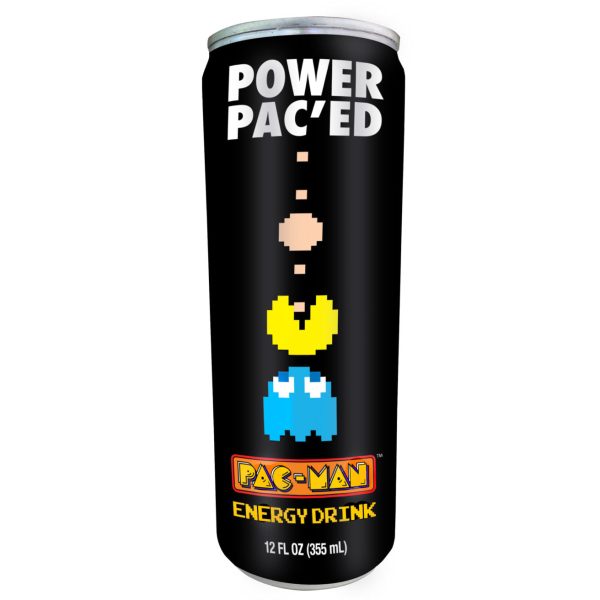 Pac-Man Power Pac ed Energy Drink, 12oz 12ct Sale