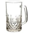 WHOLESALE BEER MUG 500ML ROUND GLASS SOLD BY CASE Cheap