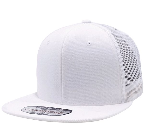 PB180 [WHITE] WOOL BLEND TRUCKER HATS Online now