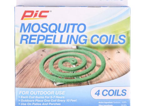 WHOLESALE PIC MOSQUITO COILS 4PK #98008 SOLD BY CASE Cheap