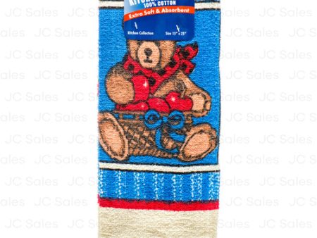 WHOLESALE KITCHEN TOWEL 15 X 25 ASST DESGN SOLD BY CASE on Sale