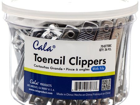 WHOLESALE TOE NAIL CLIPPER JAR#CALA 70-077 DR SOLD BY CASE Online