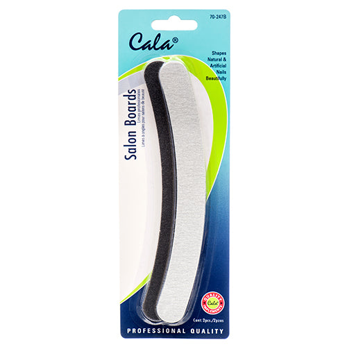 WHOLESALE NAIL FILE 2PC CURVED W BLISTER PK CALA#70-247B SOLD BY CASE For Discount